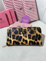 VS Büyük boy cüzdan leopar