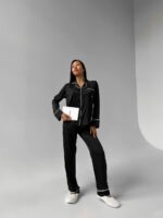 VS İpek Saten Siyah