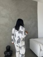 VS İpek Pamuk Beyaz Çıtalı