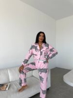 VS İpek Pamuk Pembe Çıtalı