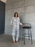 VS İpek Pamuk Çiçekli