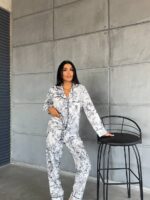 VS İpek Pamuk Çiçekli