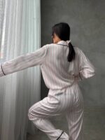 VS İpek Saten Taşlı Pembe